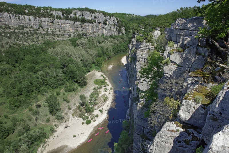 Gorges de Chassezac vers Berrias, Ardèche
