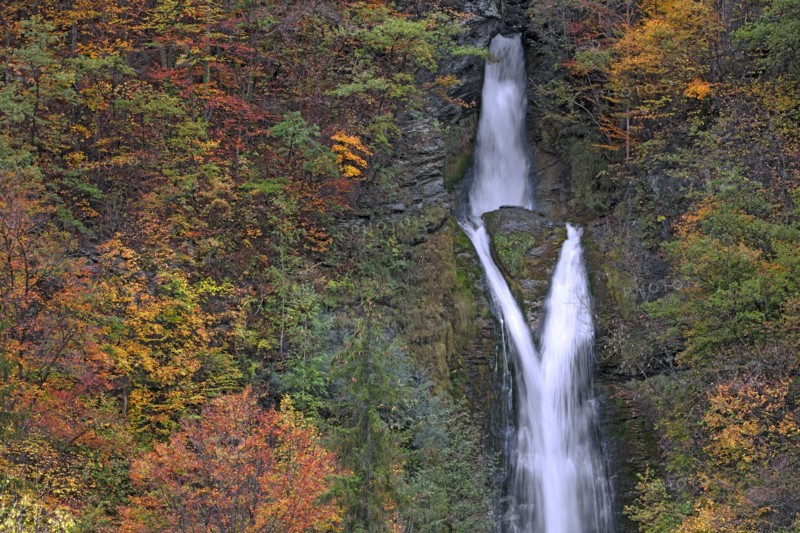 Chedde, la cascade de Cœur, Haute-Savoie