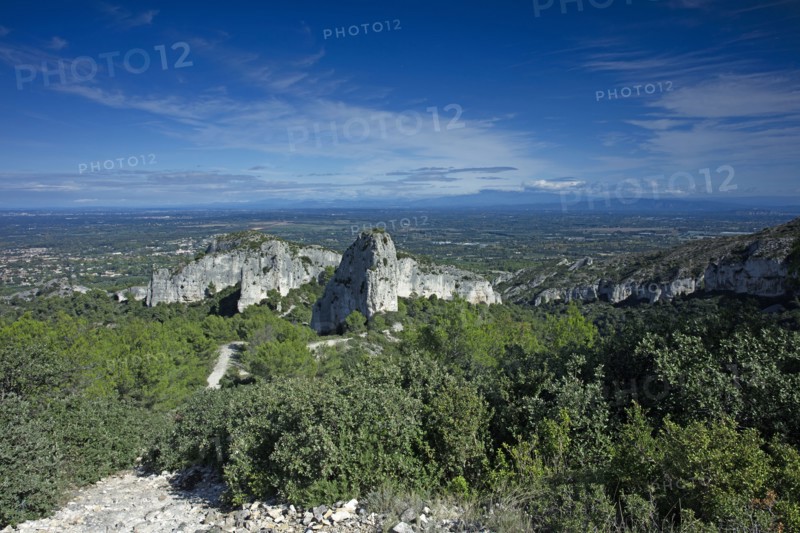 The Alpilles massif, Bouches-du-Rhône