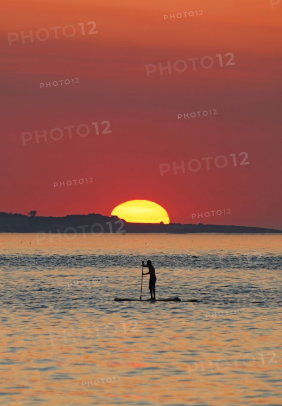 Coucher de soleil, Cotentin