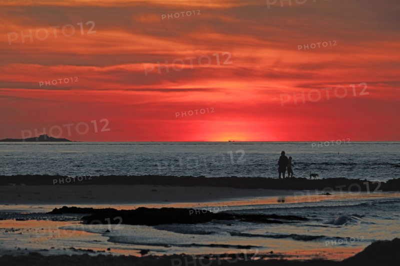 Coucher de soleil, Cotentin