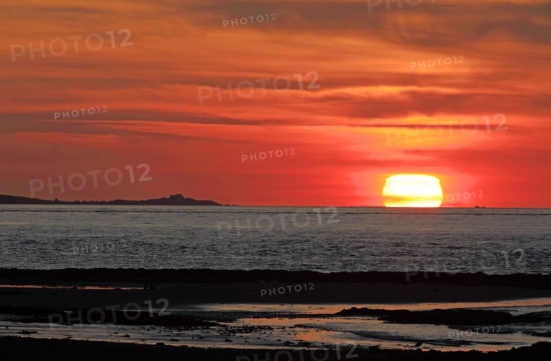 Coucher de soleil, Cotentin
