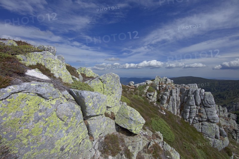 Génolhac, rocher de l'aigle, Gard
