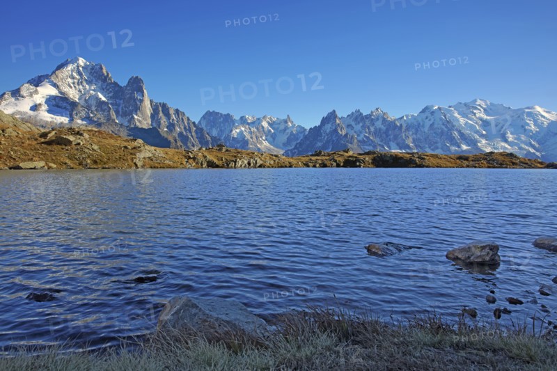Le lac des Chéserys, massif du Mont-Blanc, Haute-savoie