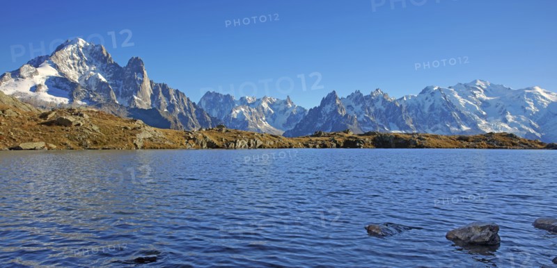 Le lac des Chéserys, massif du Mont-Blanc, Haute-savoie