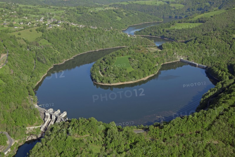 Castelnau-Lassouts hydroelectric dam, Aveyron
