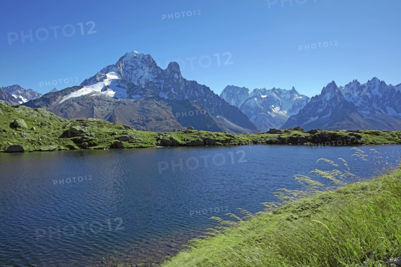 Le lac des Chéserys, massif du Mont-Blanc, Haute-savoie