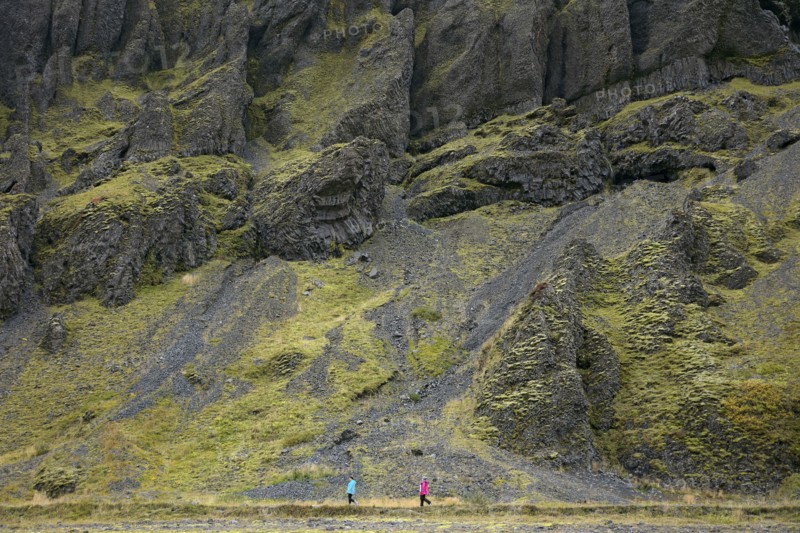 Islande, Falaise volcanique