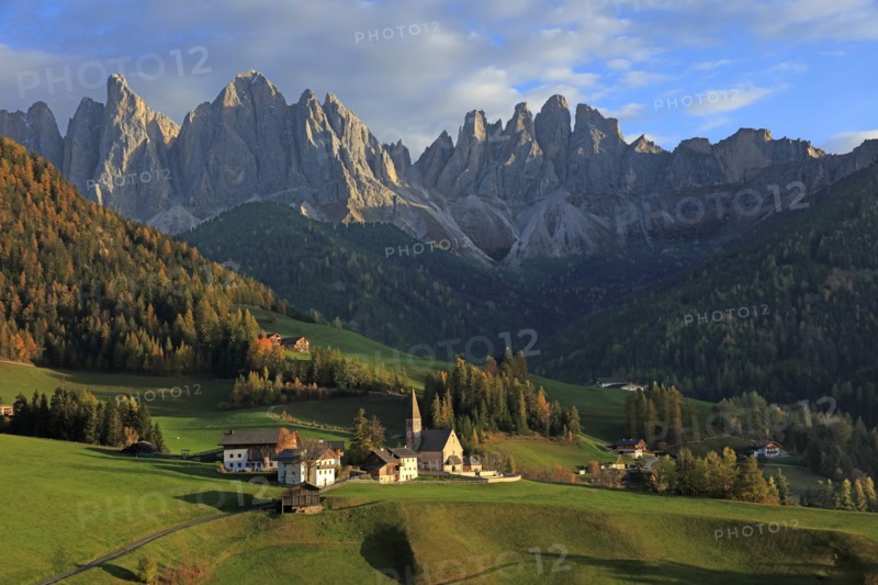 Santa Maddalena, Dolomites, Italie