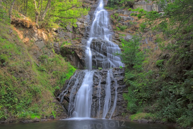 La cascade de Runes, Lozère