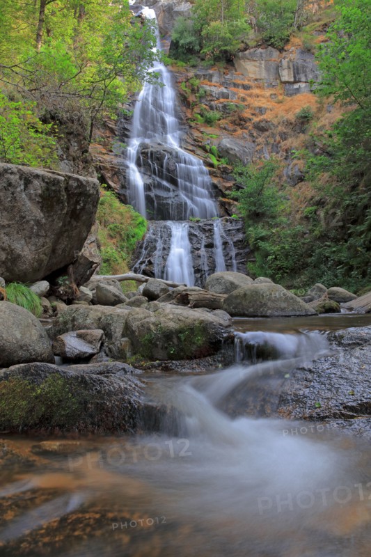 La cascade de Runes, Lozère