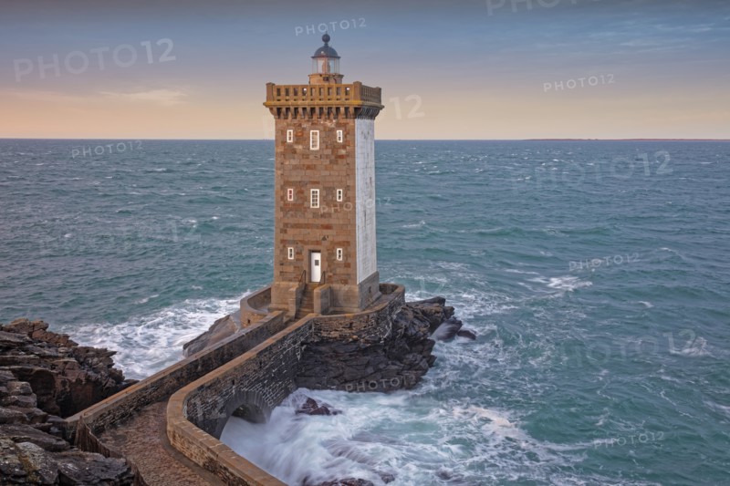 The Phare de Kermorvan Finistère, France