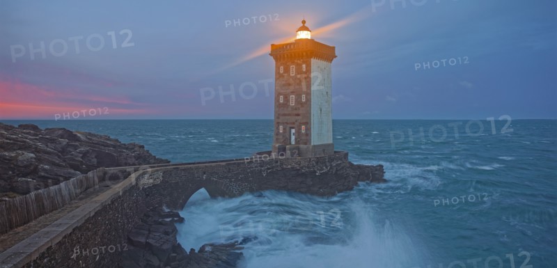 The Phare de Kermorvan Finistère, France