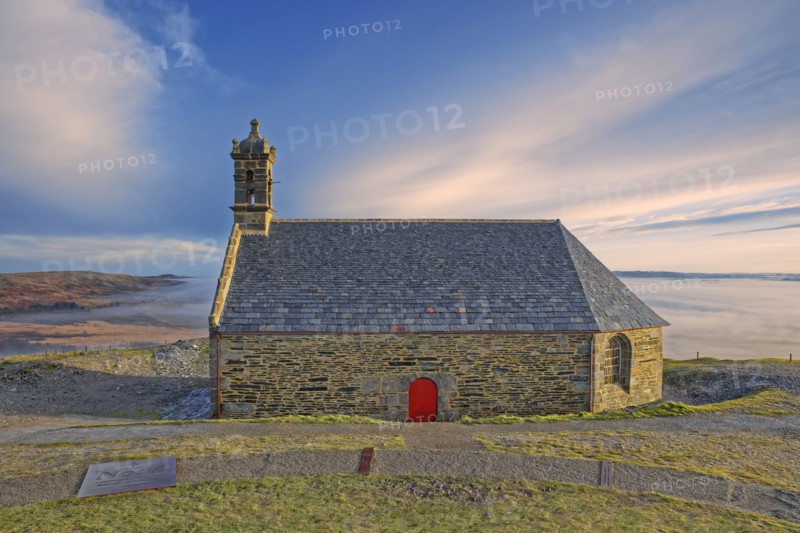 The chapel of Saint-Michel de Brasparts, Finistère, France