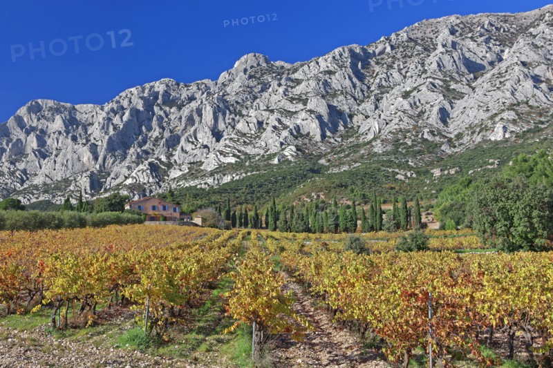 The Montagne Sainte-Victoire, Bouches-du-Rhône, France