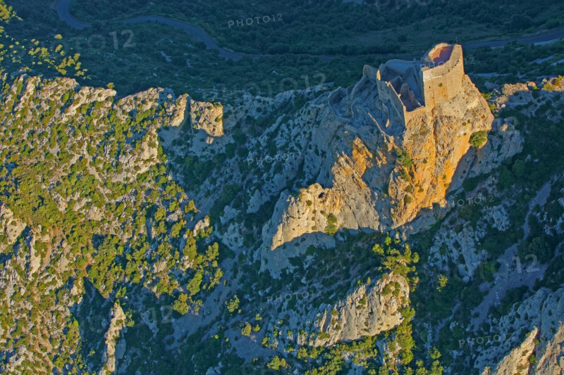 The Château de Quéribus, Aude, France