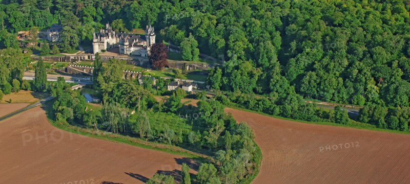 The Château d'Ussé, Indre-et-Loire, France