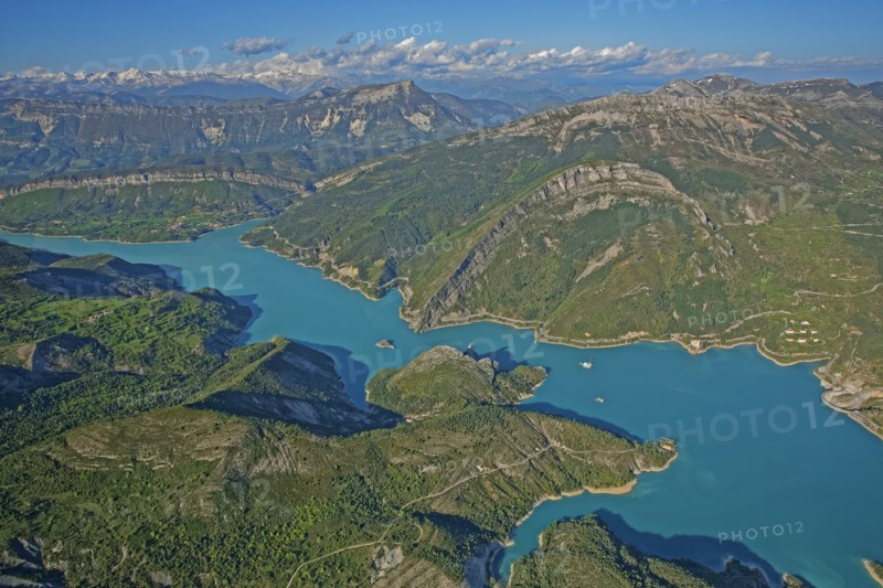 Lac et barrage de Castillon, Alpes-de-Haute-Provence