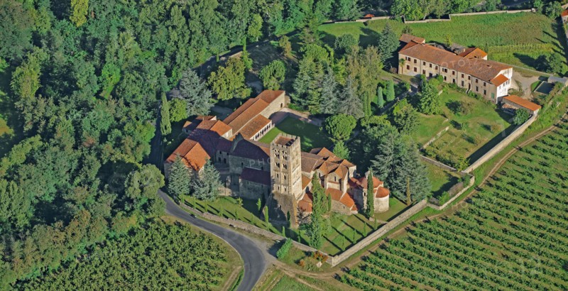 Abbey of Saint-Michel de Cuxa, Pyrénées-Orientales, France