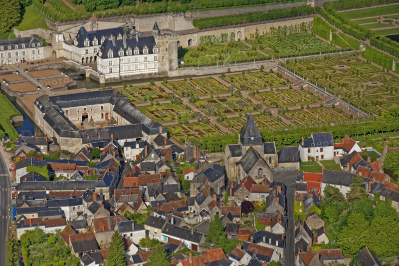 The Château de Villandry, Indre-et-Loire, France