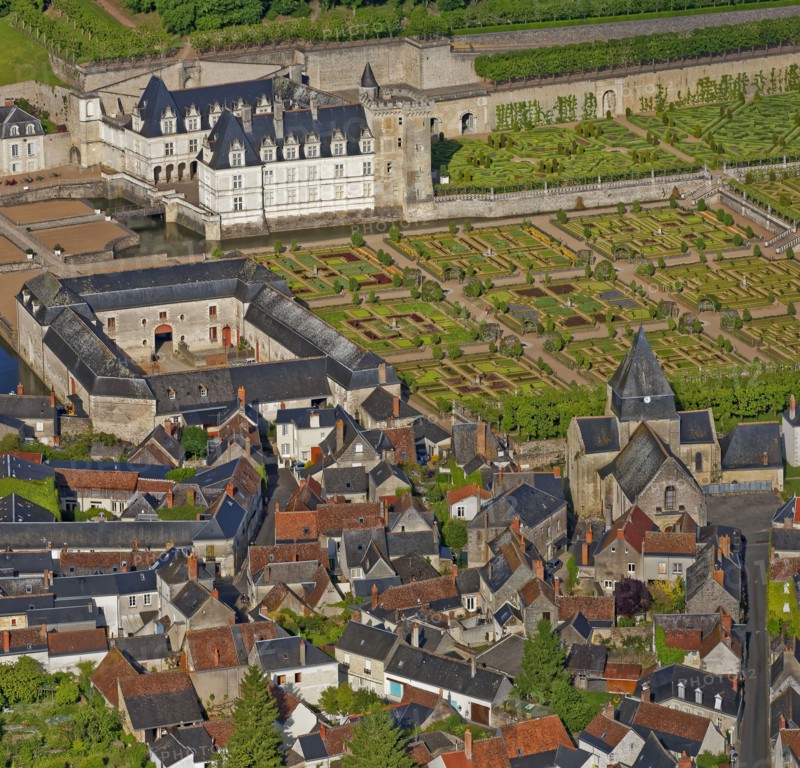 The Château de Villandry, Indre-et-Loire, France