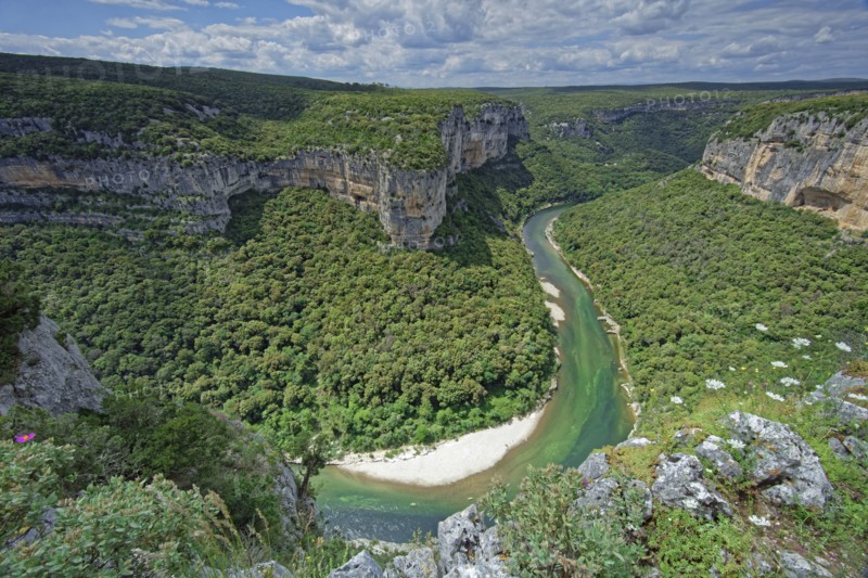 The Gorges de l'Ardèche, France