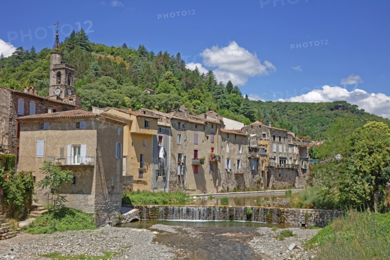 Sumène commune, Gard, France