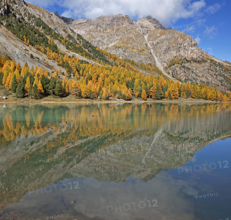 Lac de l'Orceyrette, Hautes-Alpes