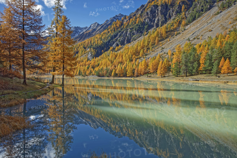 Lac de l'Orceyrette, Hautes-Alpes
