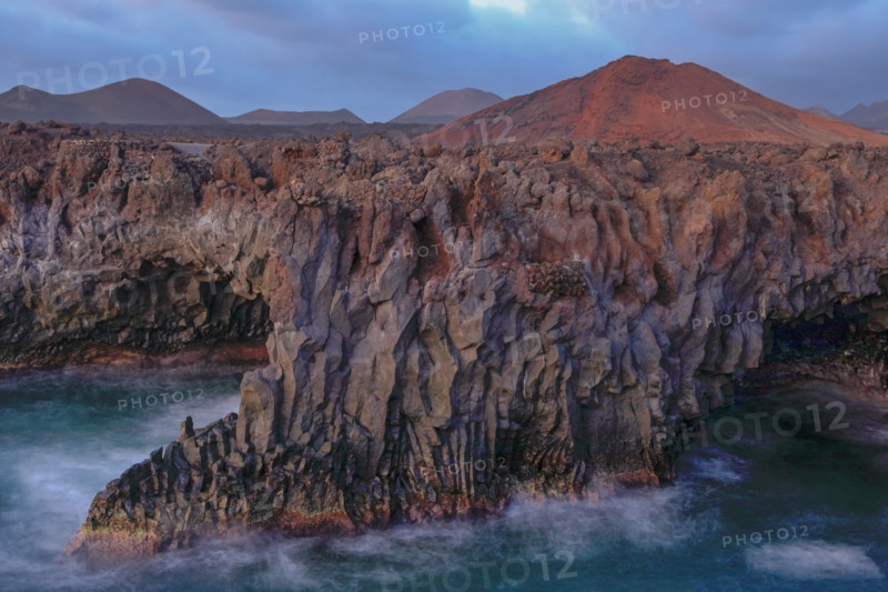 Los Hervideros volcanic cave