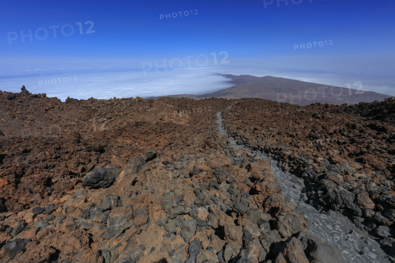 Mer de nuages sur le Parc National Del Teide