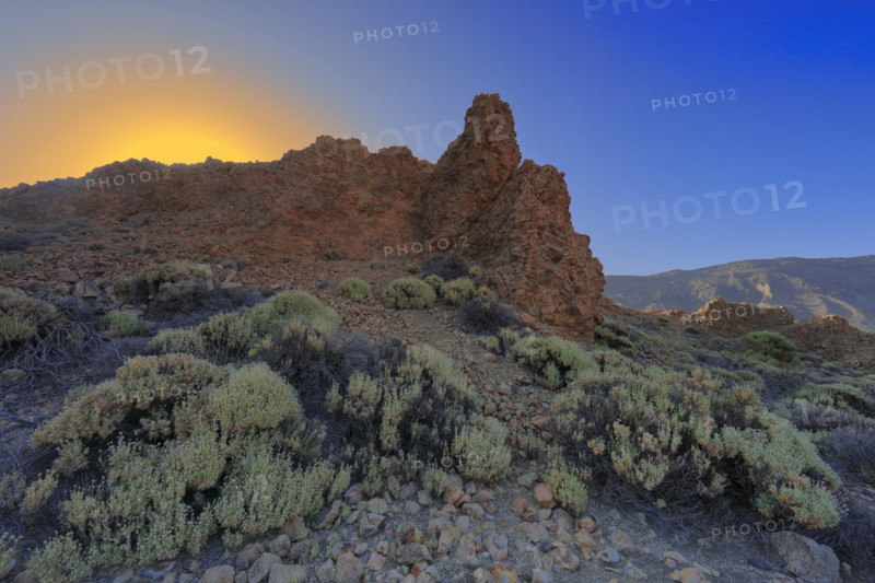 Lever de soleil sur le Parc National Del Teide