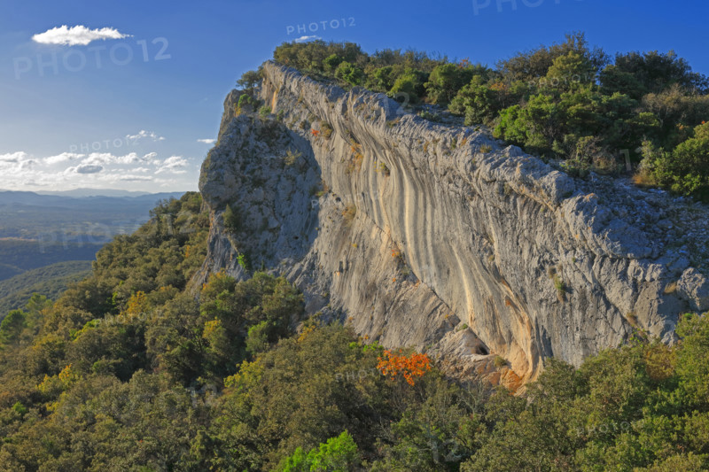 The Garrigues of Lussan, in the Gard
