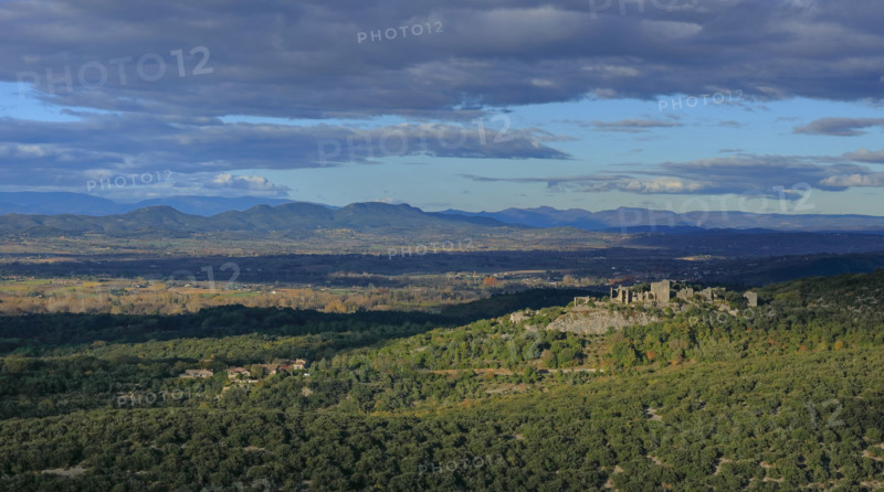 The Garrigues of Lussan, in the Gard