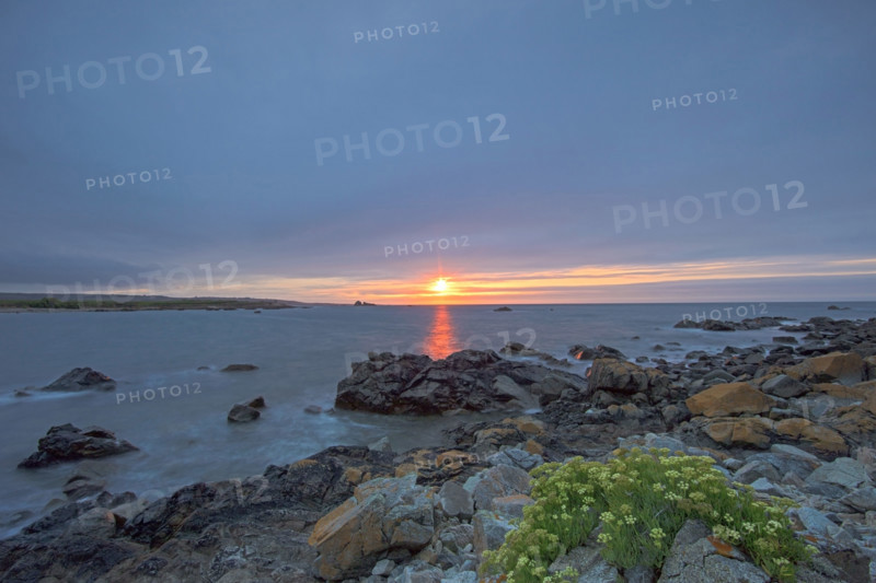 Sunset over the Pointe de Jardeheu