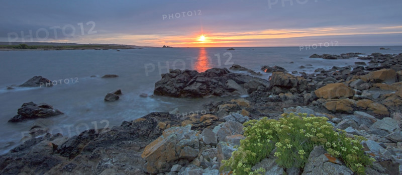 Sunset over the Pointe de Jardeheu