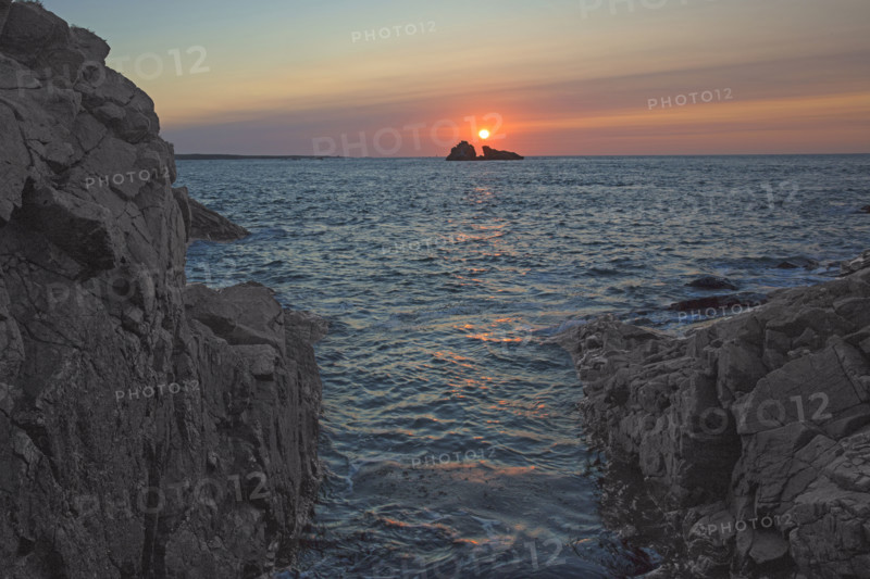 Sunset over the Pointe de Jardeheu