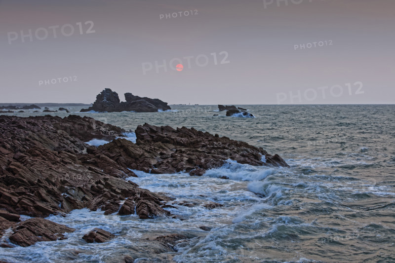 Sunset over the Pointe de Jardeheu