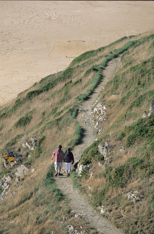 randonnee sur le sentier des douaniers