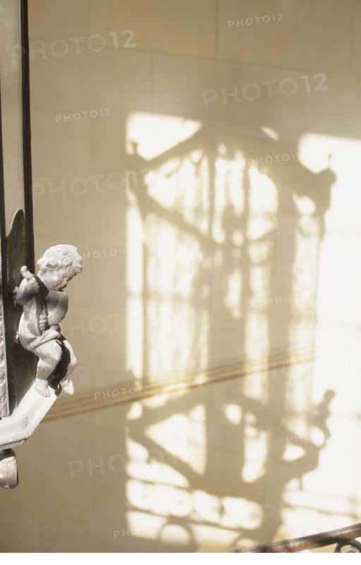 France, detail of lamp