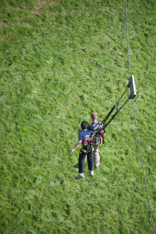 France, Basse Normandie, Calvados, bocage, viaduc de la Souleuvre, saut a l'elastique, bunjy, aj hackett, aventure,