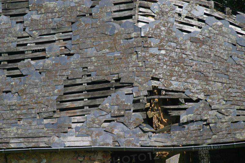 France, remains of roofing