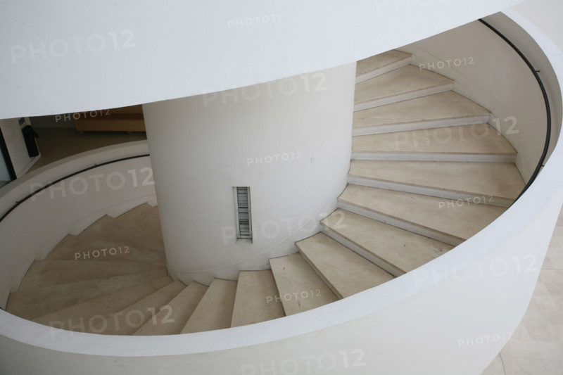 France, Normandie, eure, evreux, nouveau palais de justice, rue Josephine, tribunal, escalier helicoidal, salle des pas perdus