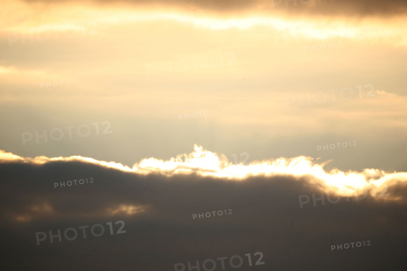 France, autumn sky above gauciel