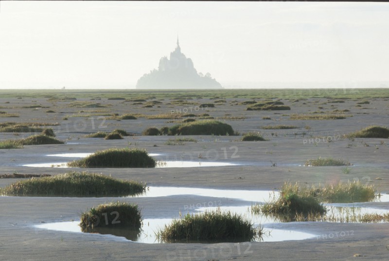 France, Mont-Saint-Michel Bay