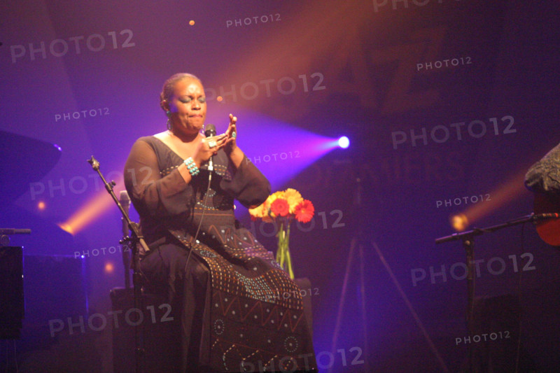 France, Basse Normandie, Manche, Cotentin, coutances, festival jazz sous les pommiers, mai 2006, ambiance concert, lumieres, light show, spectacle diana reeves,