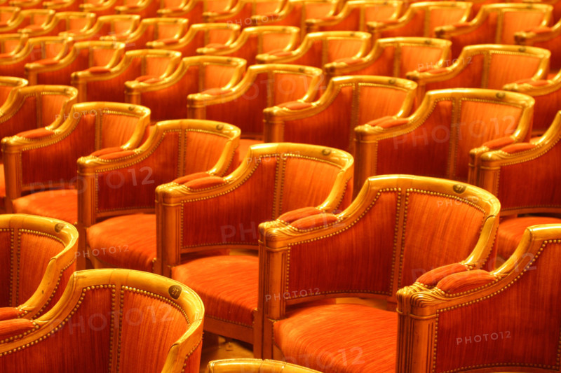 France, Paris 8e, Theatre des champs Elysees, salle, sieges,