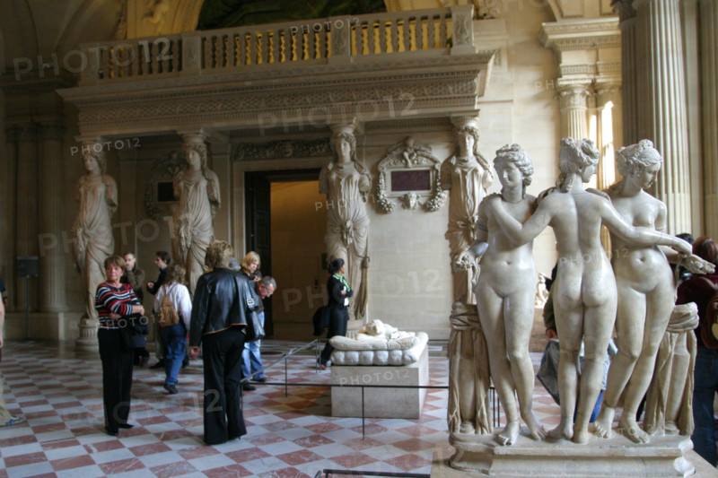 France, hall of caryatids