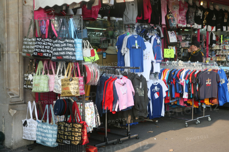 France, shop for tourists souvenirs