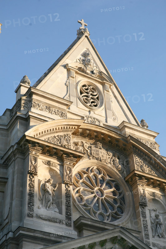 France, church of the abbey of sainte genevieve